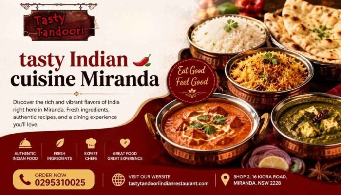 Tasty Indian Cuisine Miranda